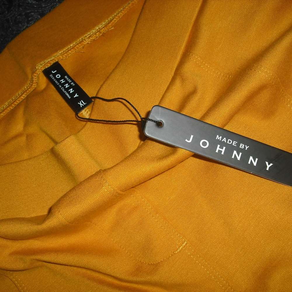 Made by Johnny Mustard Yellow Dress